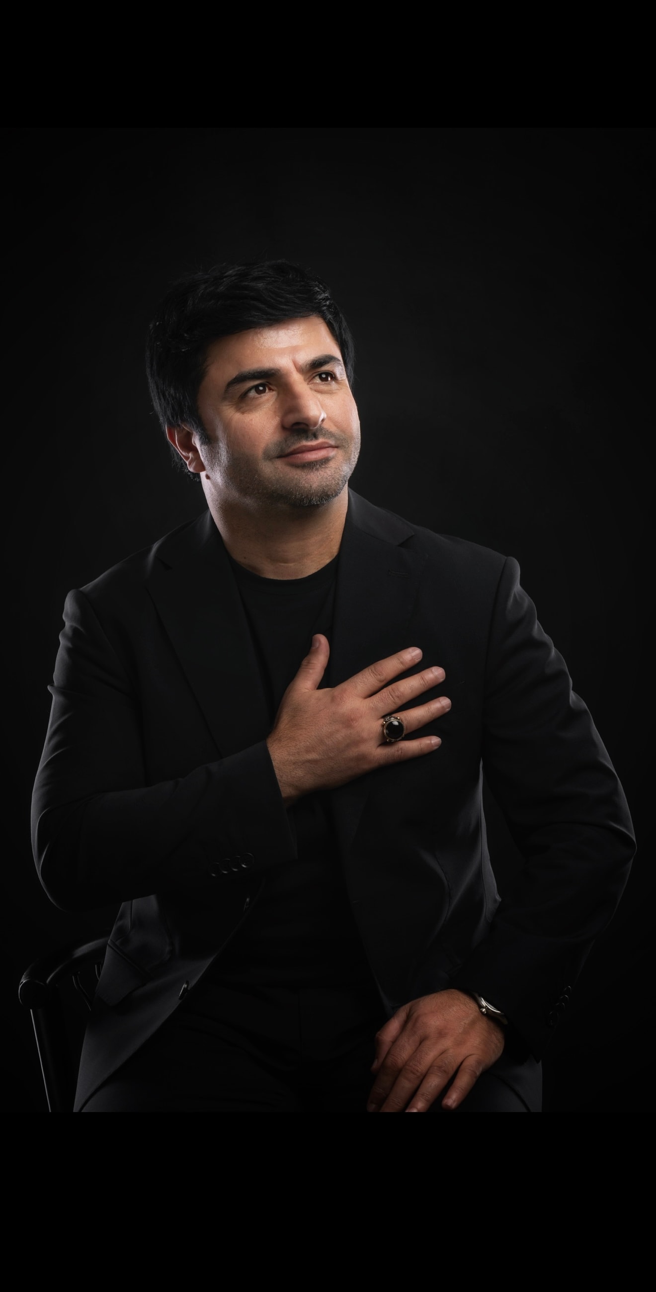 Mikrofon başında performans